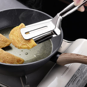 Stainless Steel Steak Clip Pancake Spatula Tongs