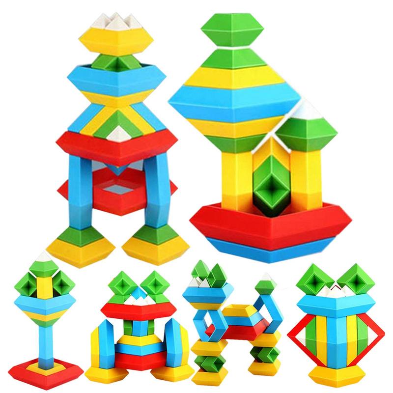 Stacking Toys Pyramid Blocks - Wholesale Send