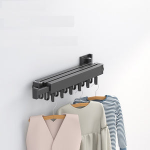 Retractable Wall Mount Clothes Drying Rack