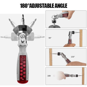 10 In 1 Multi-Angle Ratchet Screwdriver Set