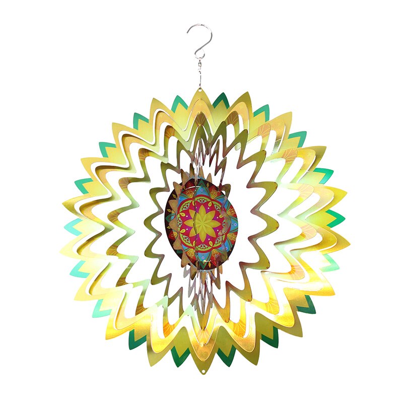 Mandala Wind Spinner Garden Decor - Wholesale Send