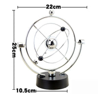 Kinetic Art Electronic Perpetual Motion Desk Ornament