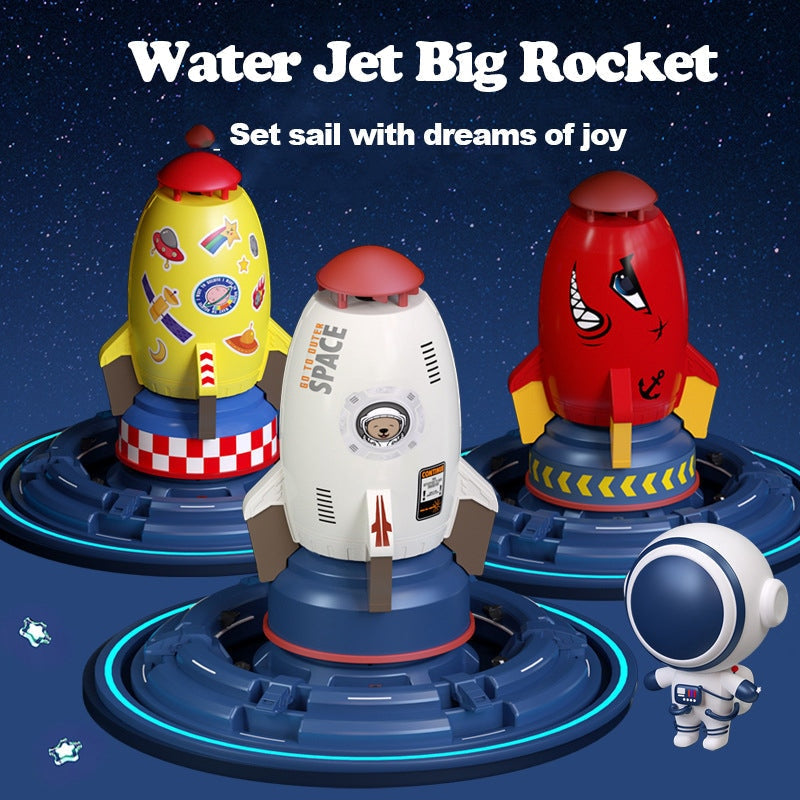 Water Fun Rocket Toy Sprinkler