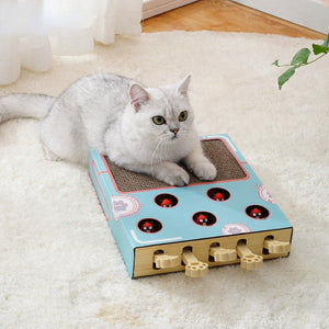 Whack-a-Mole Cat Scratching Board Toy