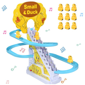Duck Climbing Stairs Track Toy