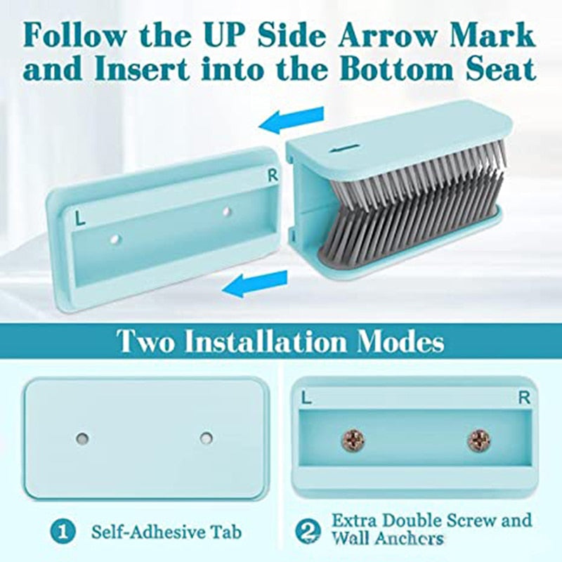 Shower Hair Catcher, Hair Collector for Shower Wall, Adhesion Easy to Install Silicone Hair Catcher