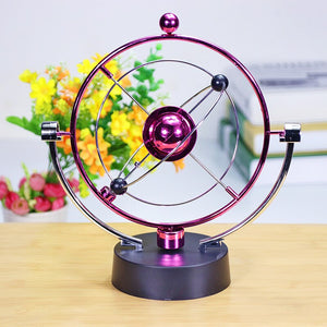 Kinetic Art Electronic Perpetual Motion Desk Ornament