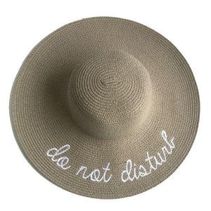 "do not disturb" Sun Hats