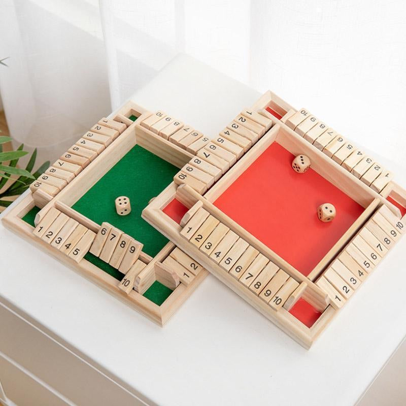 Shut The Box Board Game - Wholesale Send