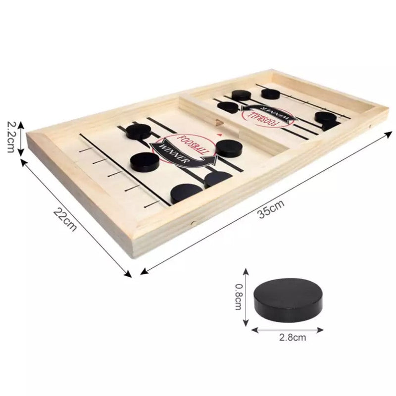 Wooden Sling Hockey Board Game