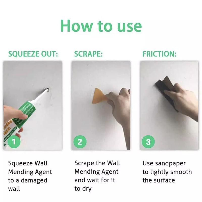 Non-Toxic Wall Mending Agent
