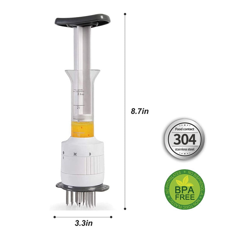 2 in 1 Meat Tenderizer and Flavor Injector