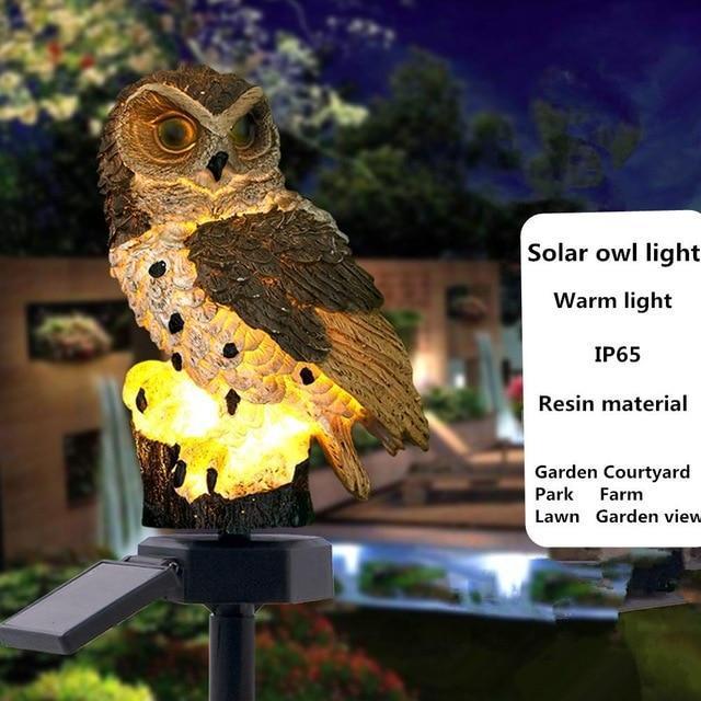 Owl Solar Light