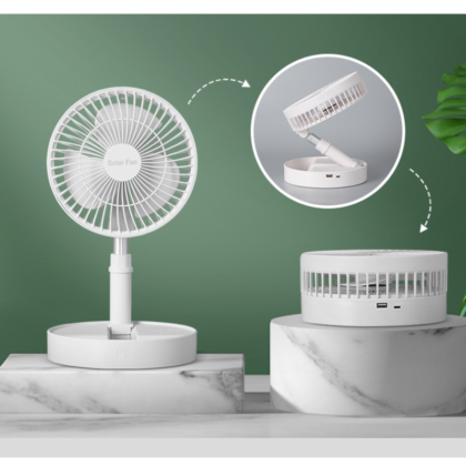 Portable Foldable Electric Fan Rechargeable