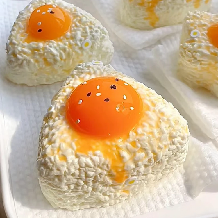 Egg Rice Ball Food Squishy – Wholesalesend