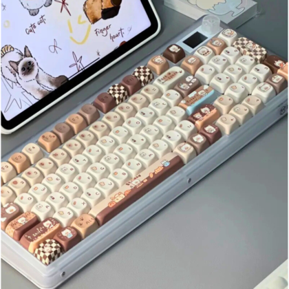 Siamese Cat Keycap Cute Keycap for Mechanical Keyboards