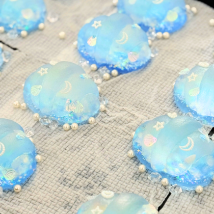 Light Blue Piggy Taba Squishy