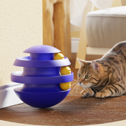 Interactive Cat Toys Tumbler Ball