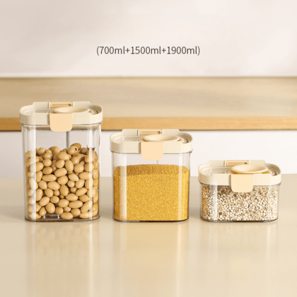 Kitchen Stacking Sealed Storage Jar Box