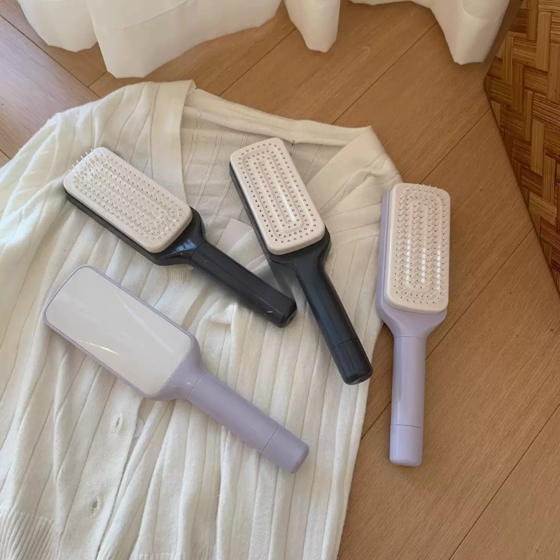 Rotating Self-Cleaning Hair Comb – Wholesalesend