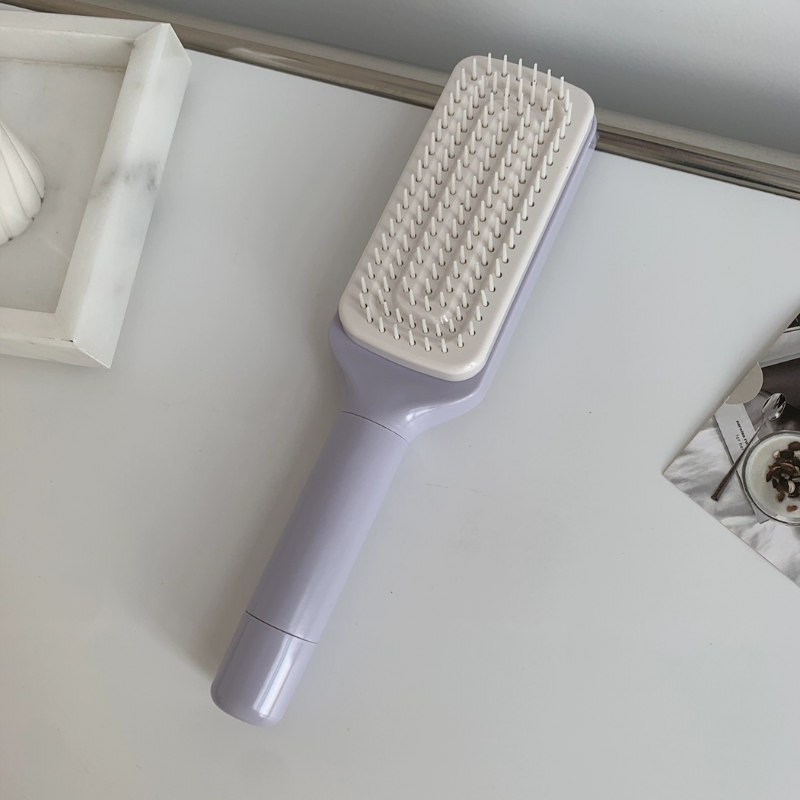 Rotating Self-Cleaning Hair Comb – Wholesalesend