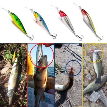 Fishing Lure Jerkbait Deep Wobblers Hard Bait