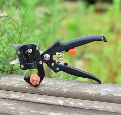 Professional Garden Grafting Tool Set For Fruit Trees Pruner Kit Scissors