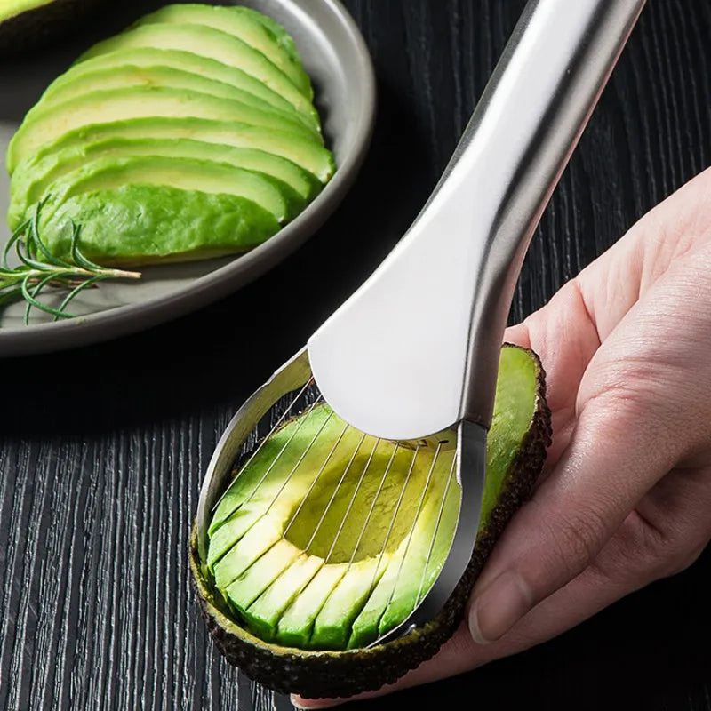 Avocado Cutter Knife Gadget Stainless Steel Kitchen Gadgets