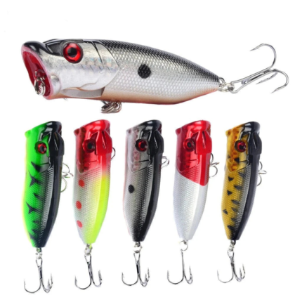Wobblers Fishing Lures Topwater Popper Hard Bait