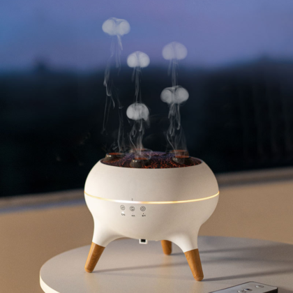 Flame Mist Jellyfish Aroma Diffuser Humidifier