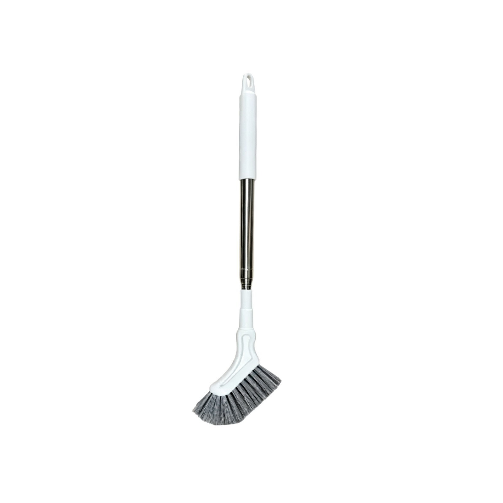 Telescopic L-Shaped Crevice Cleaning Brush with Extendable Handle